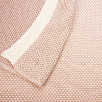 gebreide babydeken roze